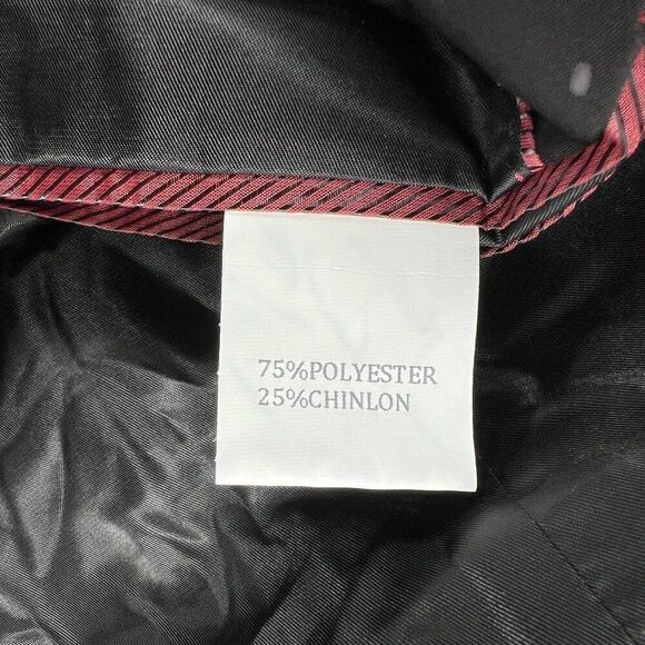 Coofandy Men's Size Medium Black & Red Tuxedo Jacket‎ - Picture 10 of 11
